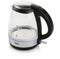 Domo DO9218WK - Waterkoker - 2200W 1,2L Glas met Antikalkfilter - Zilver