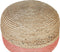 DUKI - Poef - Roze - 50 cm - Jute