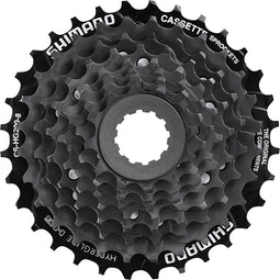 Shimano Cassette Tandwiel CS-HG200 8S - 12-32T - Staal - Zwart