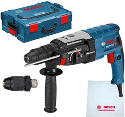 Boorhamer GBH 2-28 F (Diepteaanslag 210 mm, handgreep, snelspanboorhouder 13 mm, wisselhouder SDS-Plus, 5-delige set SDS-Plus 7x 6,0mm, 5-delige set SDS-Plus 7x 8,0mm)