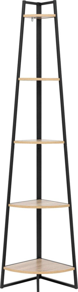 5Five Boekenrek Aliaj - 5 planken - 35xH180cm - Beige