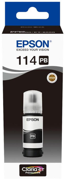 Epson EcoTank 114 - Inktfles - Normaal rendement 70 ml - Foto zwart