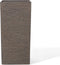 GAZA - Plantenbak - Donkerbruin - 40 cm - Stenenmix
