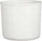 Mica Decorations Momo Bloempot - 28x28x25 cm - Terracotta - Wit