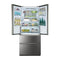 Haier HB18FGSAAA - Amerikaanse koelkast - 358L koelruimte 181L vriesruimte - A++