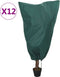 vidaXL - Plantenhoezen - met - trekkoord - 12 - st - 70 - g/m² - 0,8x1,2 - m