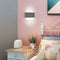 Moderne wandlamp boven- en onderlicht - strak design up and down light - 18 cm grijs armatuur - natuurlijk wit licht - 12 W LED Osram 1320 lm - hoogwaardig luchtvaartaluminium - IP65 waterdicht - hoog rendement - energieklasse A+