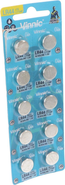 Vinnic L1154F - Alkaline Knopbatterij - 10 stuks (10-pack)