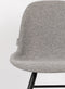 Zuiver Albert Kuip Soft Eetkamerstoelen Lichtgrijs - Set van 2