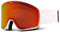 SINNER SNOWGHOST - Skibril - SINTRAST®/TRANS+®-lens meekleurend hoog contrast - Matte White
