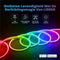 LIDEKA - LED Strip 3 Meter - NEON RGBIC met Afstandsbediening - IP68 - Gaming Lichtstrip met App