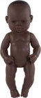 Miniland Babypop Afrikaans Meisje 32 Cm Bruin