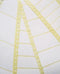 Etiket az t1814 89x36.1mm 1-baans wit 4000 stuks | Doos a 4000 stuk