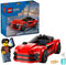 LEGO City 60448 - Sportwagen - Supercar met minifiguur - Rood