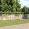 vidaXL - Hondenhok - met - deuren - 12x2x1,5 - m - gegalvaniseerd - staal - grijs