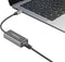 Natec Cricket - USB-C Adapter - RJ45 1Gbps - Grijs