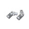 Able2 Mobeli - Hoeksverbindings-scharnierset - 90º kantelbaar - Wit