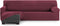 Hoes voor chaise longue met korte armleuning links Eysa THOR Bordeaux 110 x 110 x 310 cm