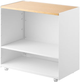 Yamazaki Kantoorkastje met Wielen - Tower - Wit