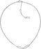 Tommy Hilfiger TJ2780055 - Dames Ketting - Zilverkleurig met kristal
