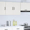 vidaXL - Keukenwandkast - Lucca - bewerkt - hout - wit