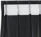 vidaXL - Zwarte - Gordijnen - met - Bovenband - 2 - stuks - Zwart - Fluweel