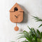 Karlsson - Wandklok Modern Cuckoo bruin
