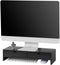 SoBuy BBF02-SCH - Flat panel bureau steun - 47x11x18cm - Zwart