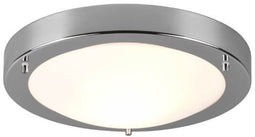 TRIO CONDUS - Plafondlamp - IP44 - Nikkel mat - Ø 31 cm