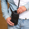 Leren Telefoontasje Zwart Valdes