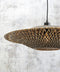 GOOD&MOJO Hanglamp Bali - Bamboe/Zwart - Ø44cm - Scandinavisch,Bohemian - Hanglampen Eetkamer, Slaapkamer, Woonkamer