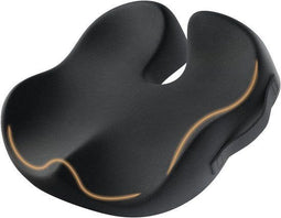 ProtoArc® SC Butterfly - Ergonomisch Orthopedisch Zitkussen - Verlichting druk stuitje - Zwart/Grijs
