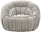 LABEL51 Cloud Fauteuil - Grijs - Velvet - 1-Zits - -