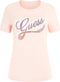 Guess SS CN Shaded Logo T-Shirt - Dames - M - Calm Pink (2023)