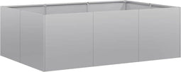 vidaXL - Plantenbak - 120x80x40 - cm - gegalvaniseerd - staal