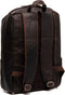 Chesterfield Rich Leren Laptop Rugtas - 15,4 inch - Bruin