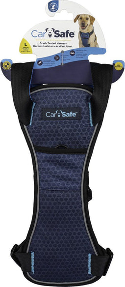 Carsafe Carsafe Autoharnas Blauw - Hondenautoaccessoire - L