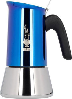 Bialetti Venus Blue metallic - Percolator - 6 kops - Roestvrijstaal - Inductiegeschikt