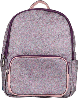 Caramel & Cie Glitter rugzak voor kleuters violette paillette