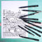Fineliner - 1.0 - 1,0mm - Zwart - Uni Pin