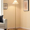 Costway gouden vloerlamp met voetschakelaar 162 cm
