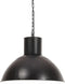 vidaXL Hanglamp rond 25 W E27 48 cm zwart