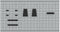vidaXL - Pegboards - 3 - stuks - met - 15 - accessoires - Grijs - 50x80 - cm - Staal