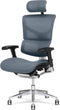 X-Chair bureaustoel X3 Wit met hoofdsteun