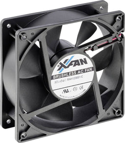 X-Fan RAH1238S1-C Axiaalventilator 230 V/AC 180 m³/h (l x b x h) 120 x 120 x 38 mm