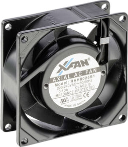 X-Fan RAH8025S1 Axiaalventilator 230 V/AC 24 m³/h (l x b x h) 80 x 80 x 25 mm