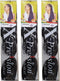 X-PRESSION - ULTRA BRAID KLEURNUMMER 2 - ZWART/BRUIN