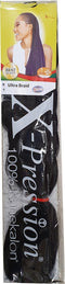 X-PRESSION - ULTRA BRAID KLEURNUMMER 2 - ZWART/BRUIN