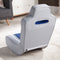 X Rocker Hydra 2.0 Floor Rocker Gaming Chair - Blue