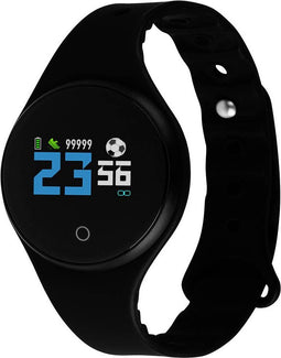 X-WATCH EuroChamp Smartwatch 24 mm Zwart, Rood, Goud